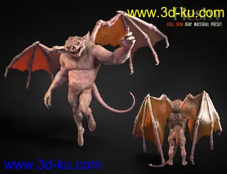 3D打印模型Gargoyle's Alternate Skins的图片