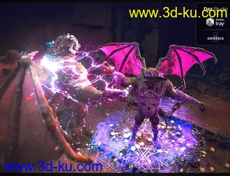3D打印模型Gargoyle's Alternate Skins的图片