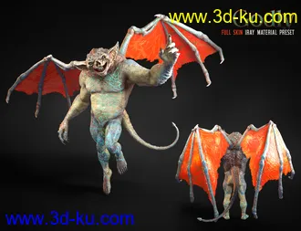 3D打印模型Gargoyle's Alternate Skins的图片