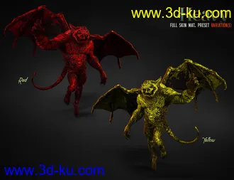 3D打印模型Gargoyle's Alternate Skins的图片