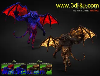 3D打印模型Gargoyle's Alternate Skins的图片