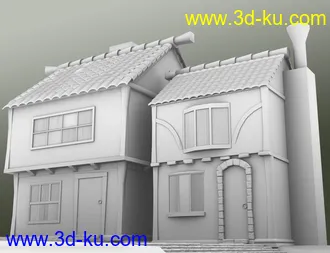 3D打印模型Gatwyck Houses的图片