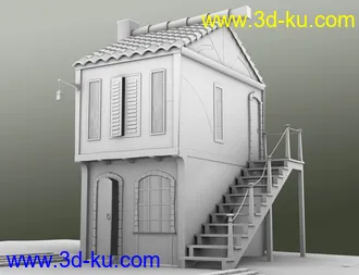 3D打印模型Gatwyck Houses的图片
