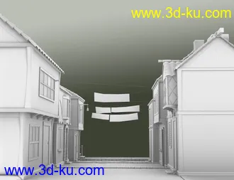 3D打印模型Gatwyck Houses的图片