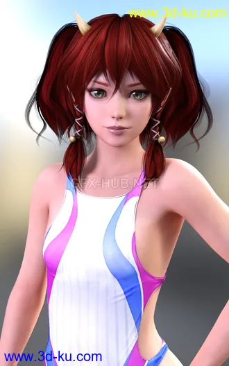 3D打印模型GCC DOA Kanna For G8F的图片