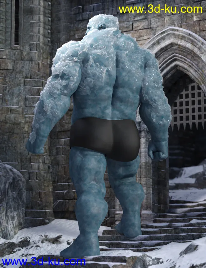 Geirrod the Giant for Genesis 8.1 Male模型的图片3