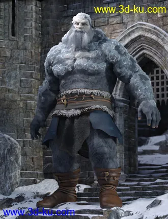 3D打印模型Geirrod the Giant for Genesis 8.1 Male的图片