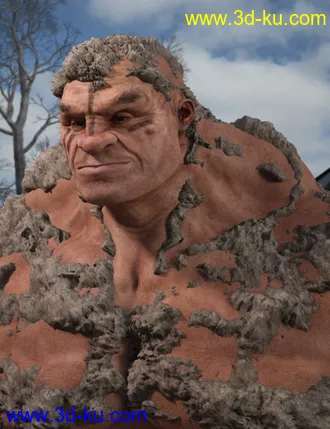 3D打印模型Geirrod the Giant for Genesis 8.1 Male的图片