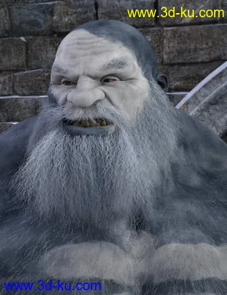 3D打印模型Geirrod the Giant for Genesis 8.1 Male的图片