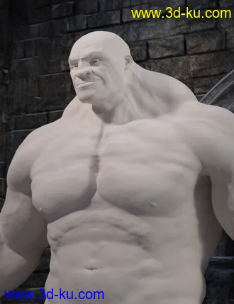 3D打印模型Geirrod the Giant for Genesis 8.1 Male的图片