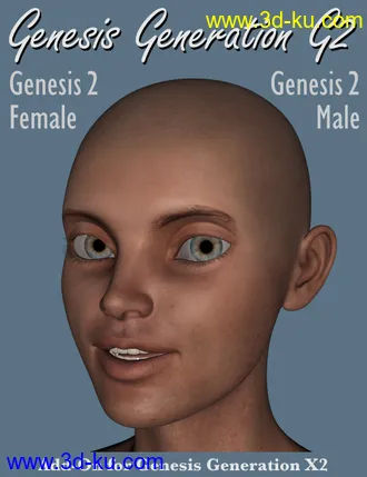 3D打印模型GenX2 AddOn for Genesis 2的图片