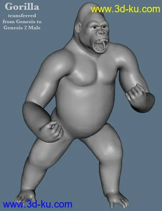 3D打印模型GenX2 AddOn for Genesis 2的图片
