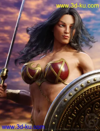 3D打印模型Gertha for Genesis 8.1 Female的图片