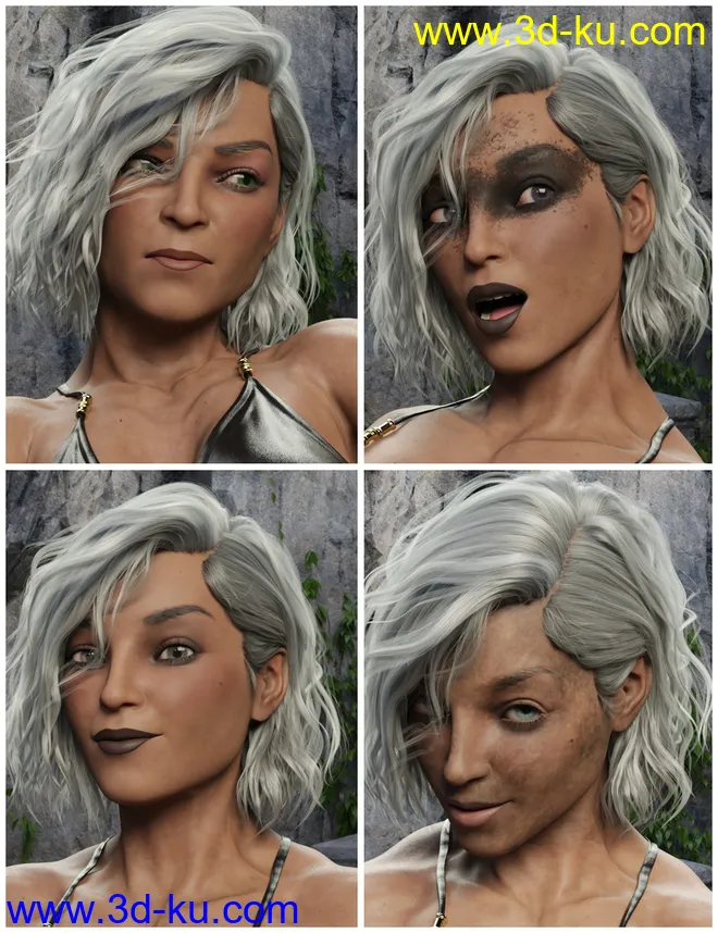 Gertha for Genesis 8.1 Female模型的图片8