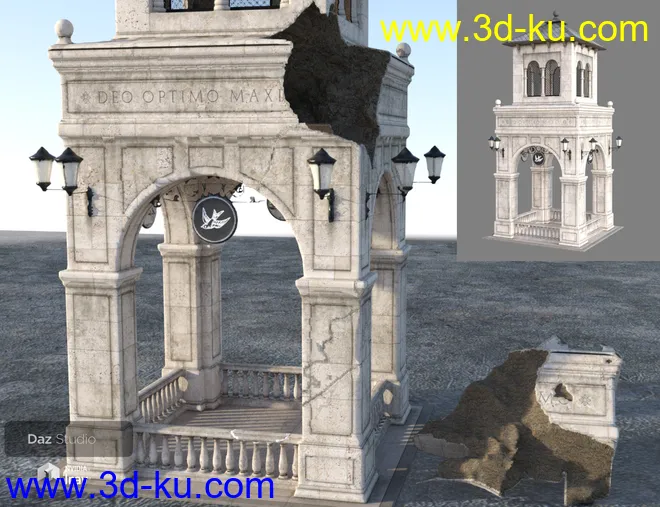 Gescon Constructive Solid Geometry for Daz Studio模型的图片9