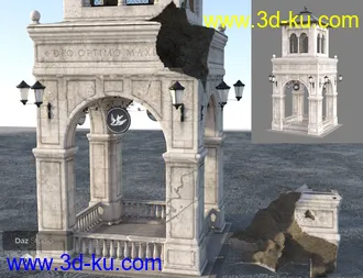 3D打印模型Gescon Constructive Solid Geometry for Daz Studio的图片
