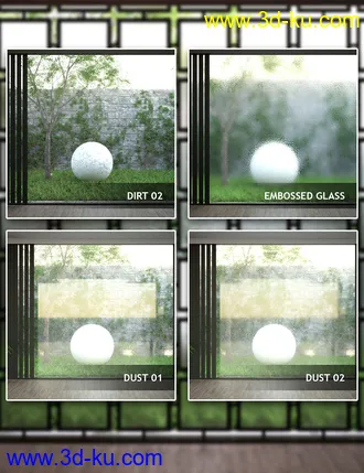 3D打印模型GlassFX - Iray Shaders的图片