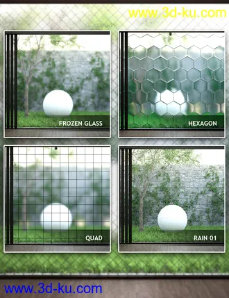 3D打印模型GlassFX - Iray Shaders的图片