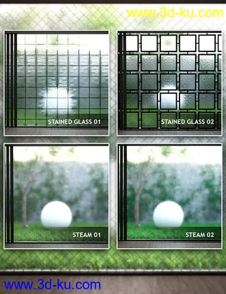 3D打印模型GlassFX - Iray Shaders的图片