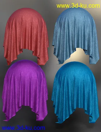 3D打印模型Glitter Fabric Iray Shaders的图片