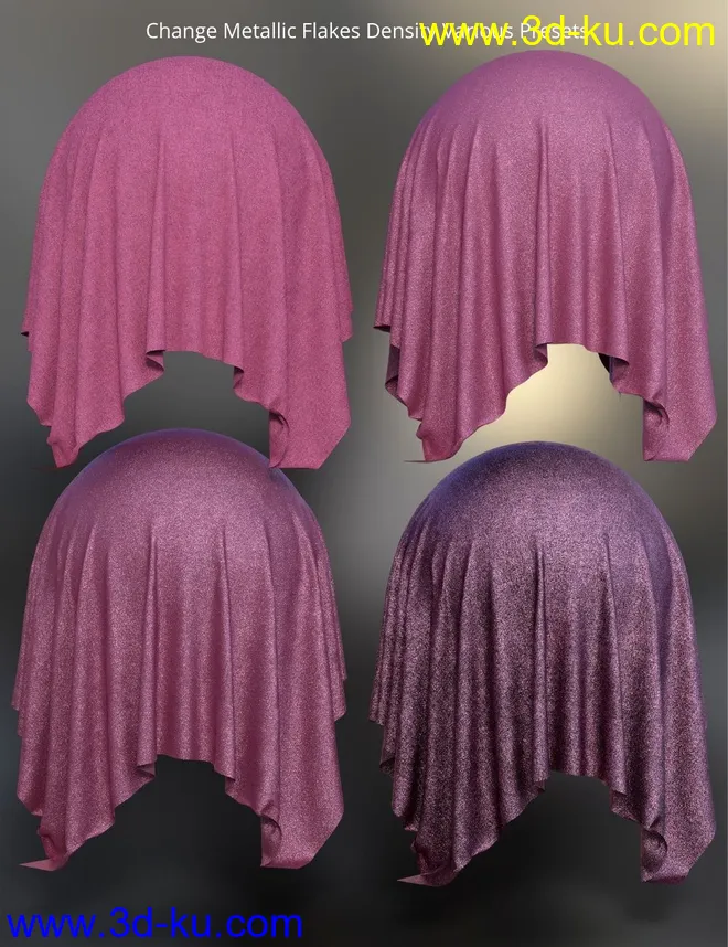 Glitter Fabric Iray Shaders模型的图片11
