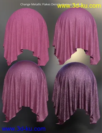 3D打印模型Glitter Fabric Iray Shaders的图片