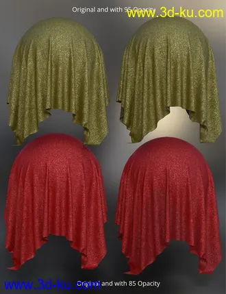3D打印模型Glitter Fabric Iray Shaders的图片