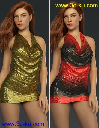 3D打印模型Glitzy Fabric Iray Shaders的图片