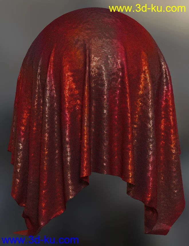 Glitzy Fabric Iray Shaders模型的图片10