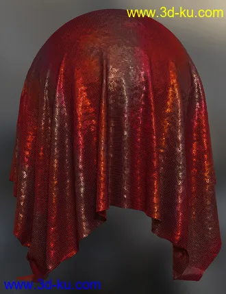 3D打印模型Glitzy Fabric Iray Shaders的图片