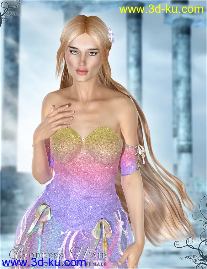 Goddess Hair模型的图片4