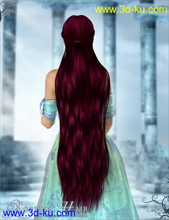 3D打印模型Goddess Hair的图片