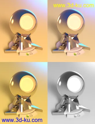 3D打印模型Golden Glow Light Set的图片