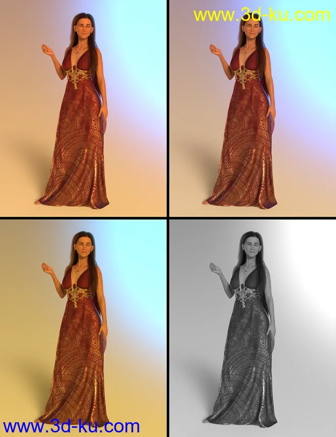 Golden Glow Light Set模型的图片3
