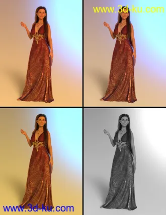 3D打印模型Golden Glow Light Set的图片