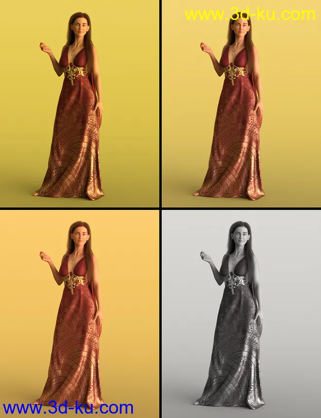 Golden Glow Light Set模型的图片6
