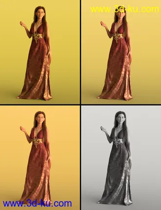 3D打印模型Golden Glow Light Set的图片