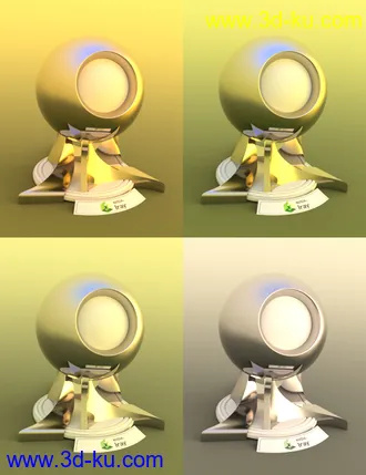 3D打印模型Golden Glow Light Set的图片