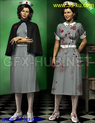 3D打印模型Good Nurse - Bad Nurse的图片