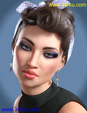 3D打印模型Gracen for Genesis 8 Female的图片