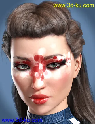 3D打印模型Gracen for Genesis 8 Female的图片