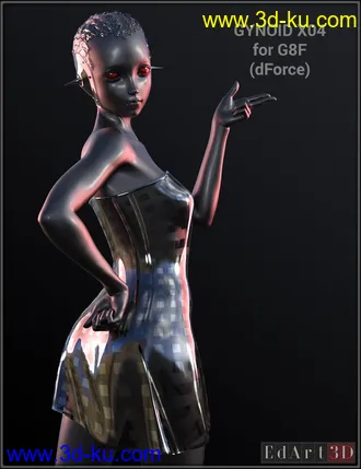 3D打印模型Gynoid X04 For G8F (dForce)的图片