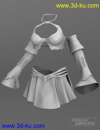 3D打印模型Gypsy Dancer Outfit的图片