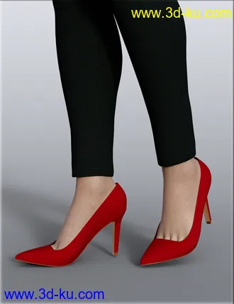 3D打印模型H&C High Waist Pants Outfit for Genesis 8 Female(s)的图片
