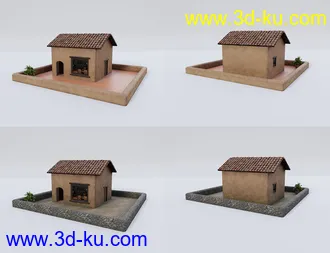 3D打印模型Hacienda Kitchen的图片