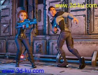 3D打印模型Hal for Genesis 8 Male的图片
