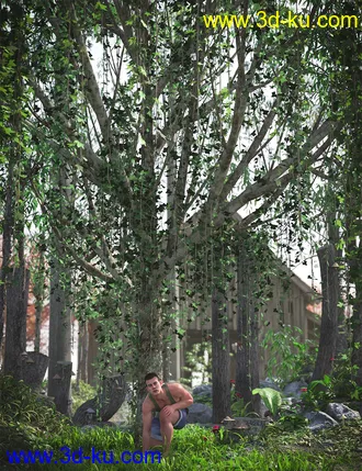 3D打印模型Hanging Vines - Ivy Plants的图片