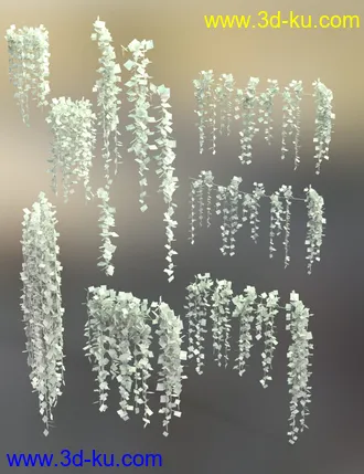 3D打印模型Hanging Vines - Ivy Plants的图片