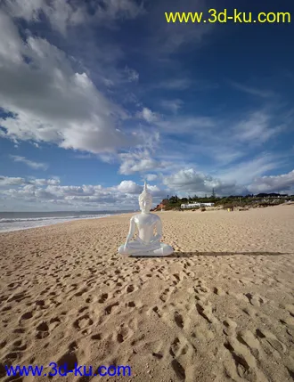 3D打印模型HDRI Cloudy Skies III的图片