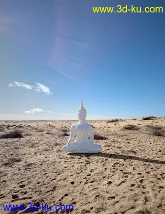 3D打印模型HDRI Cloudy Skies III的图片